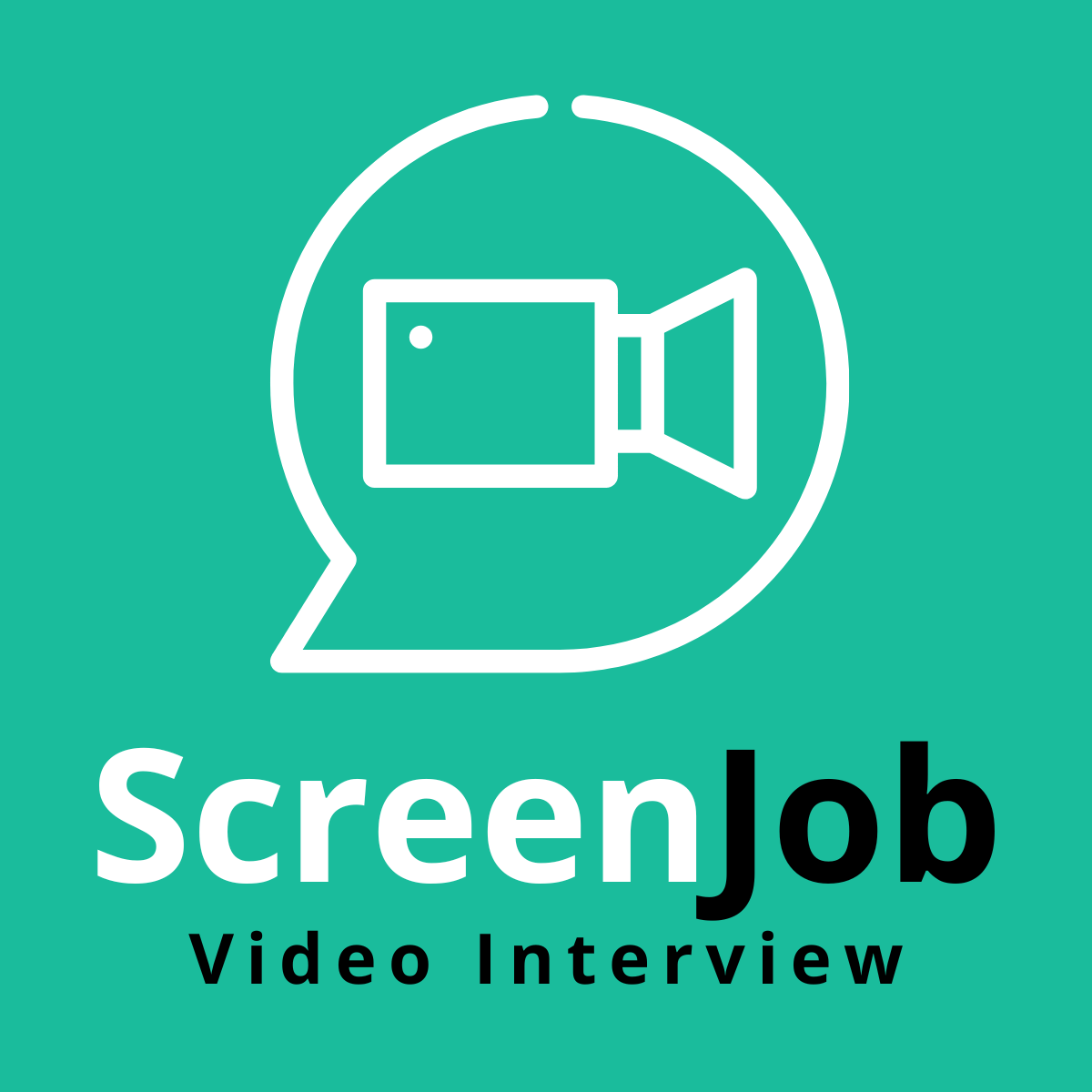 Logo for ScreenJob, a SaaS application for asynchronous video recruitment